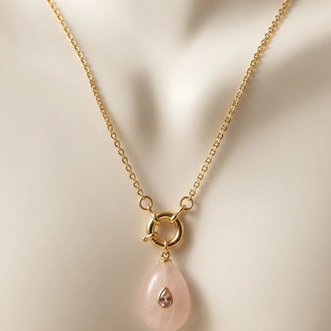 Blush Lock Kolye