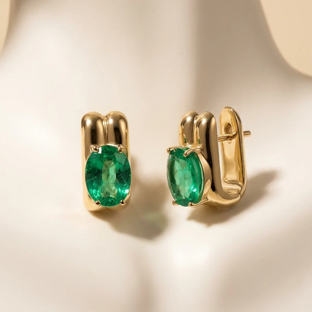 Verde Stud Küpe